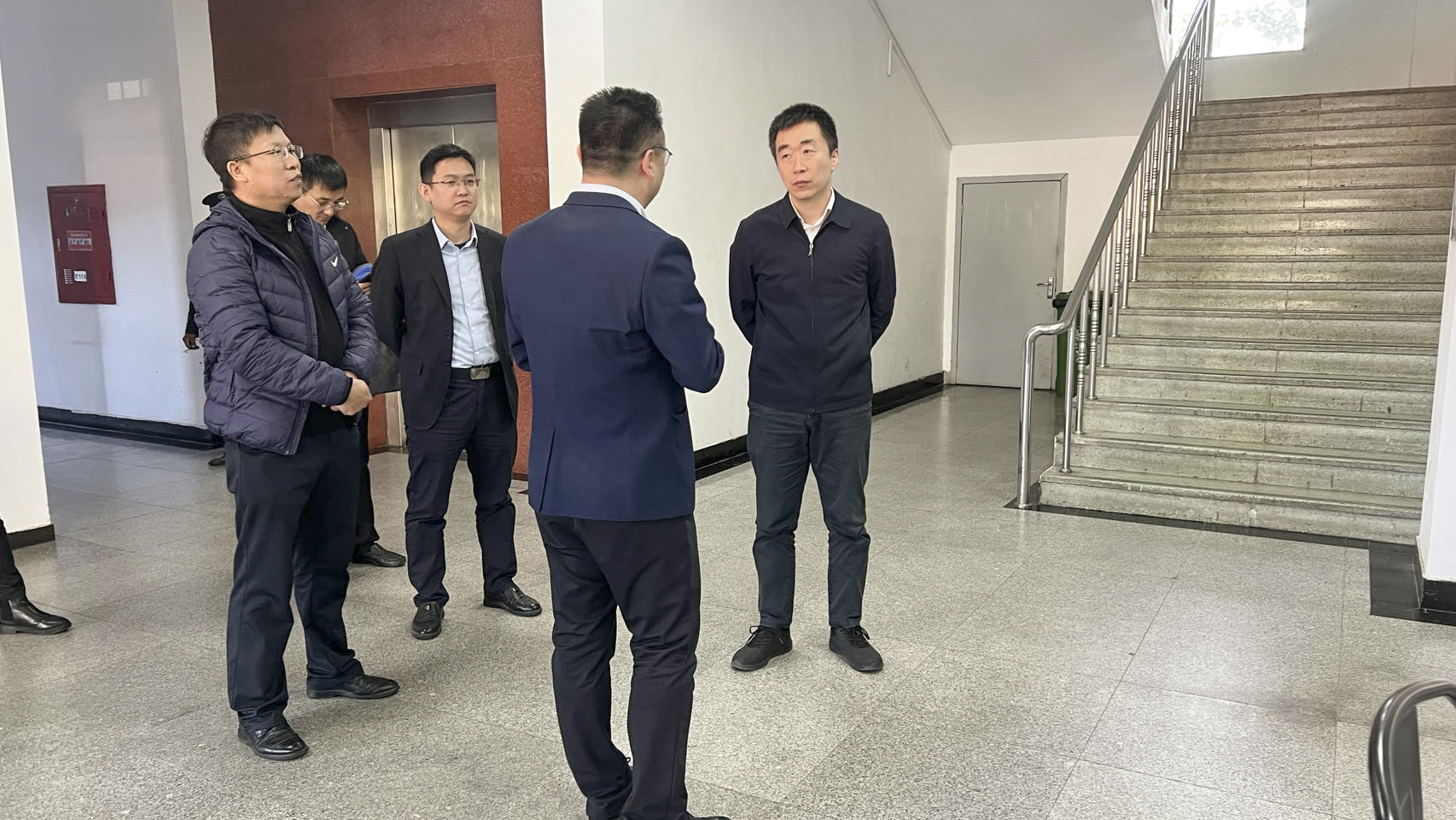 河西区副区长曹晟一行深入天数集团所属天津CA调研指导工作