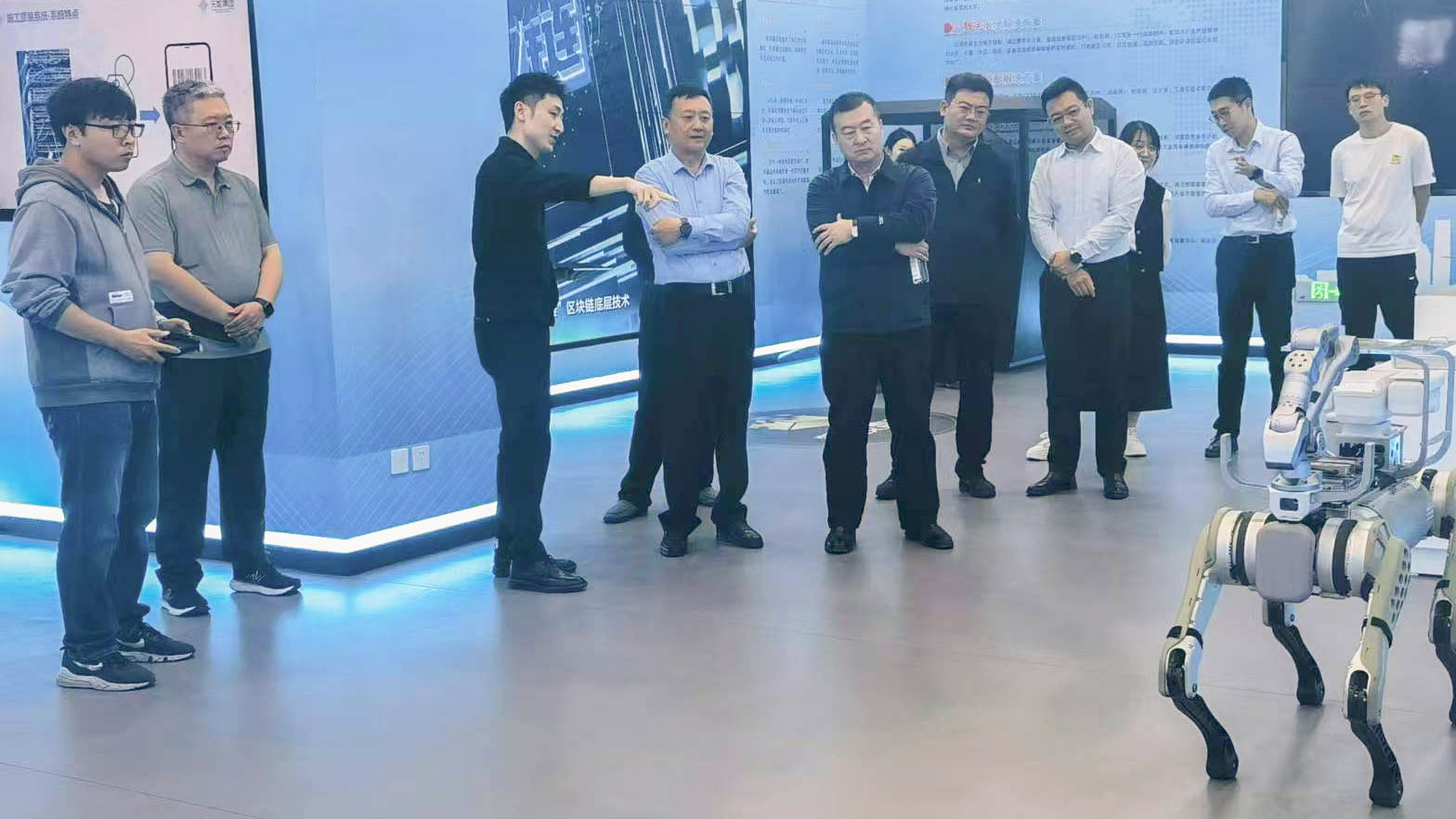 市国资委党委委员、副主任韩云翔一行赴天科数创调研指导中长期激励工作