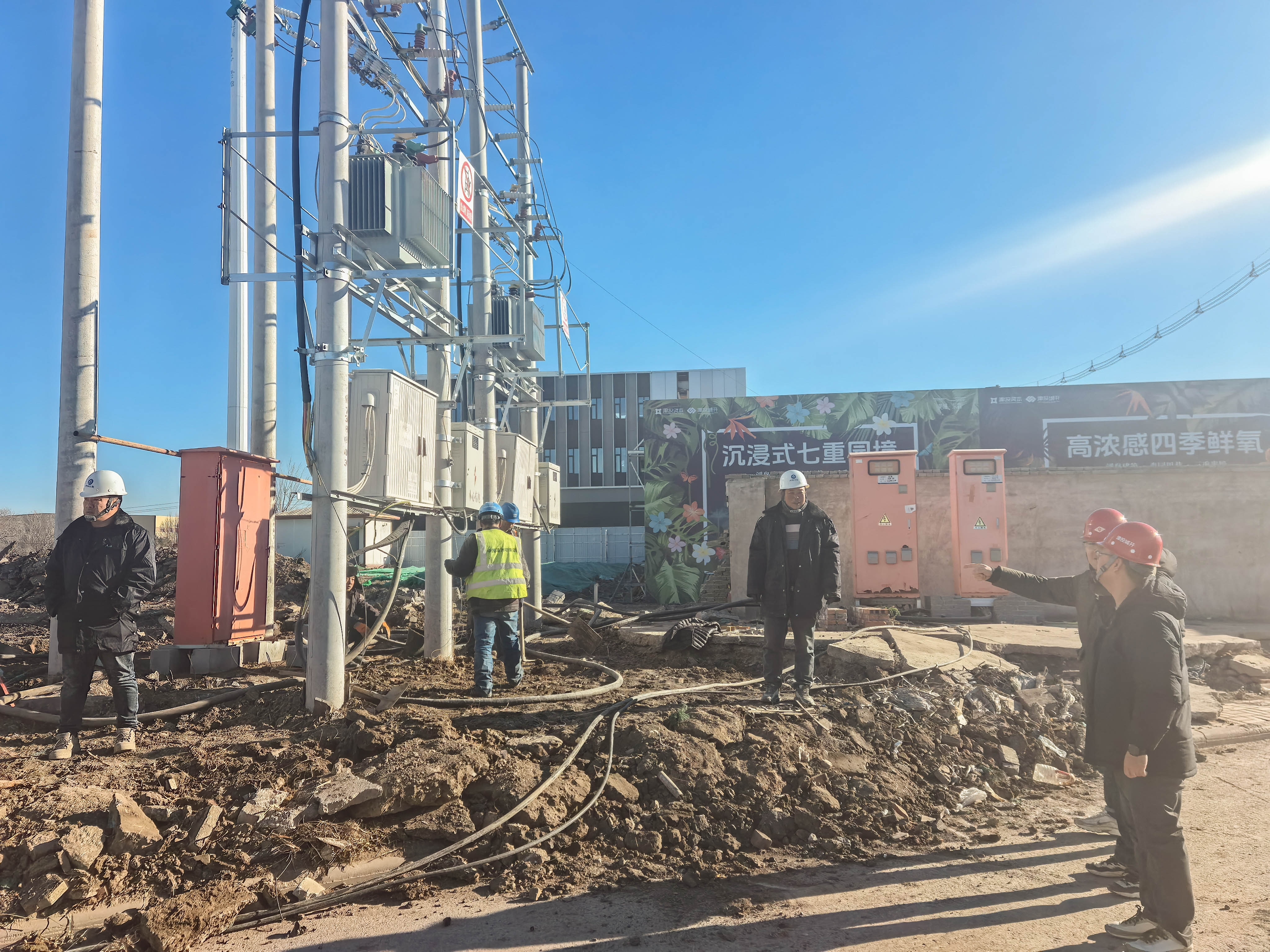 美域·东霖项目抢抓施工“黄金期”冲刺“首季开门红”